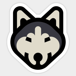 Husky Sticker